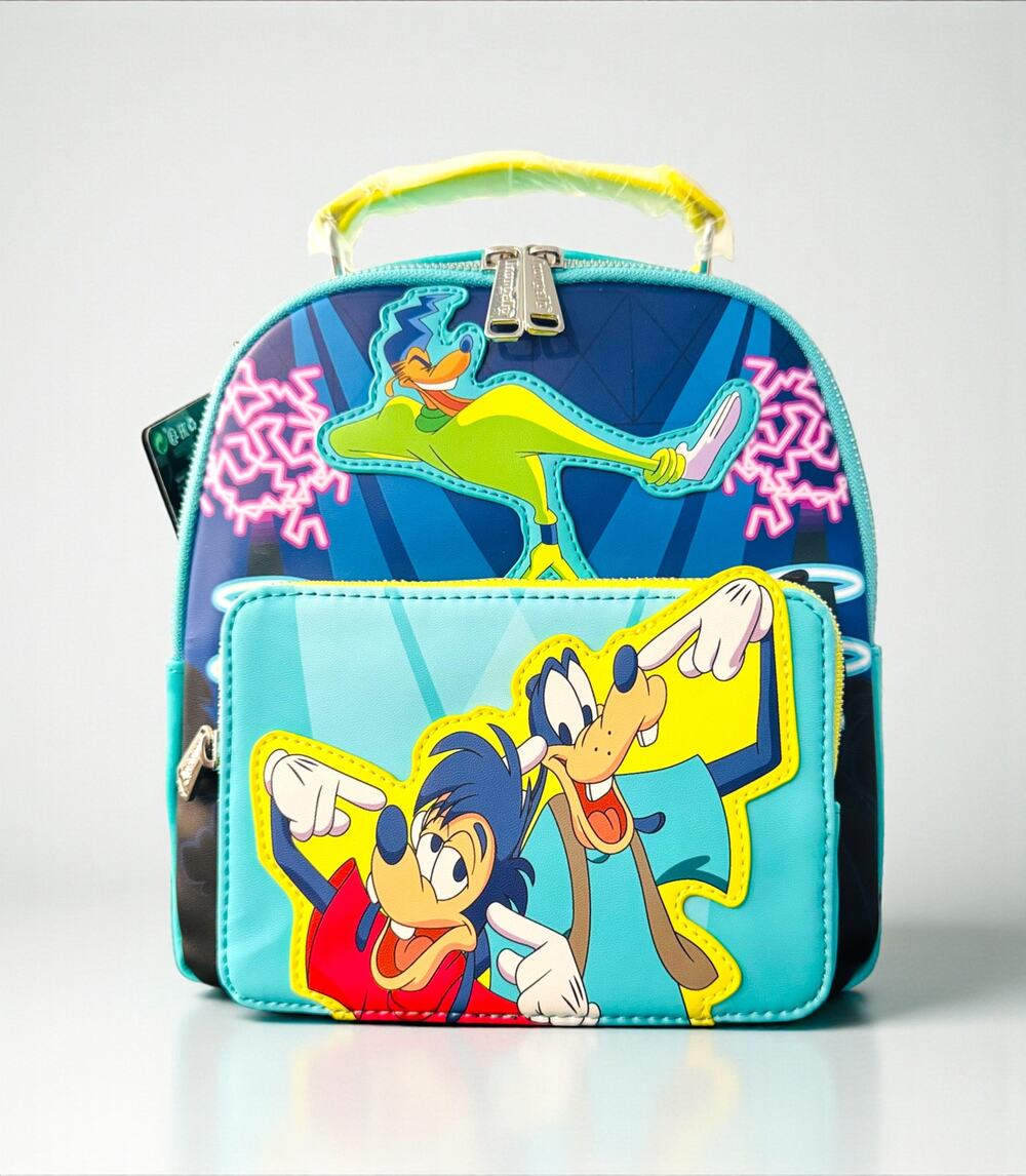 Loungefly Disney A Goofy Movie Powerline Mini Backpack NWT
